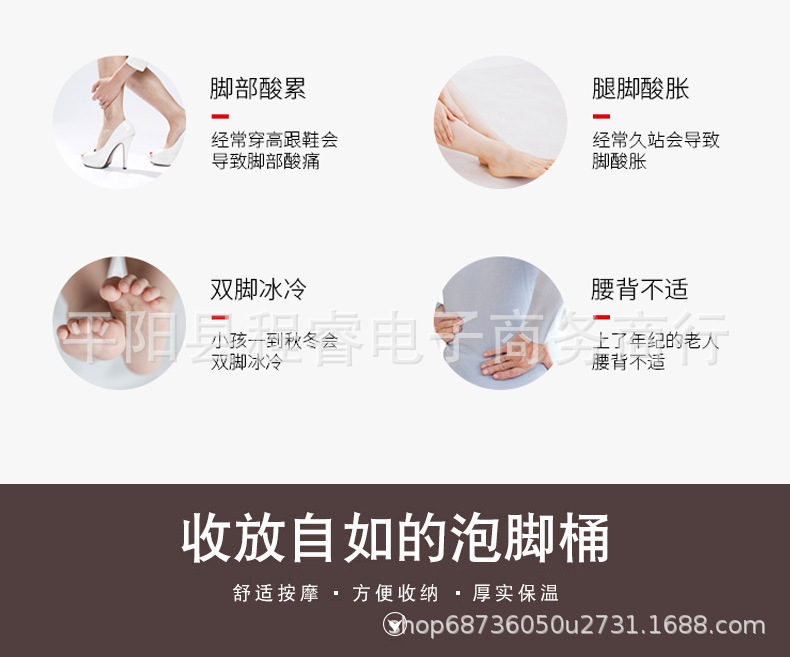 Manufacturer's electric folding foot tub bubble heating massage automatic foot bath compressor foot bath tub Manufacturer's electric folding foot tub bubble heating massage automatic foot bath compressor foot bath tub