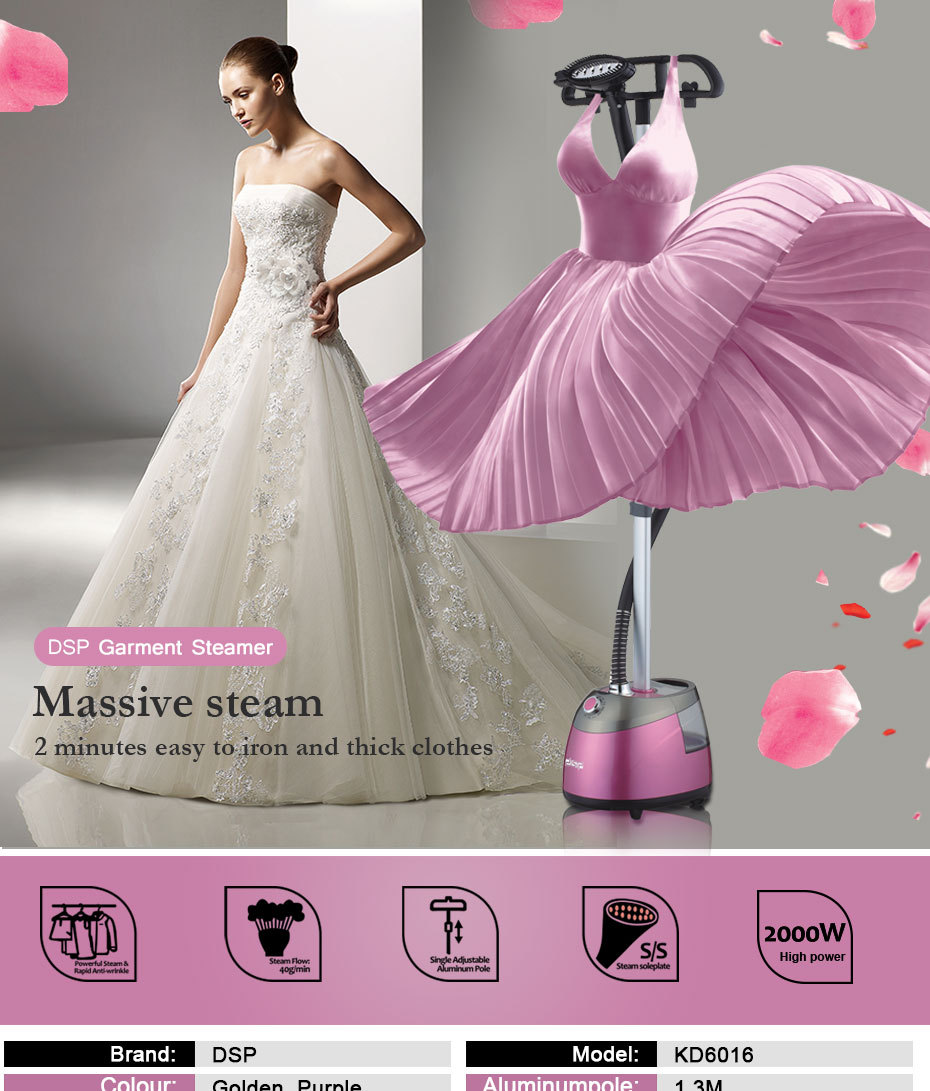 DSP handheld hanging ironing machine household single-pole vertical steam iron ironing clothes electric iron European DSP handheld hanging ironing machine household single-pole vertical steam iron ironing clothes electric iron European