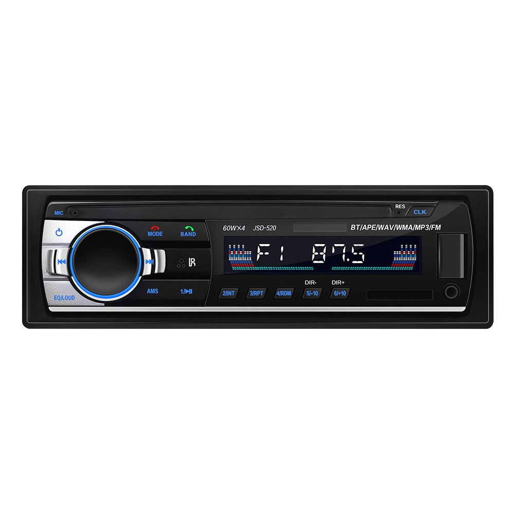 CrossBorder s Bluetooth HandsFree Car Kit HandsFree Calls MP3 Player Car Is Exposed to the MultiFunction Radio JSD520