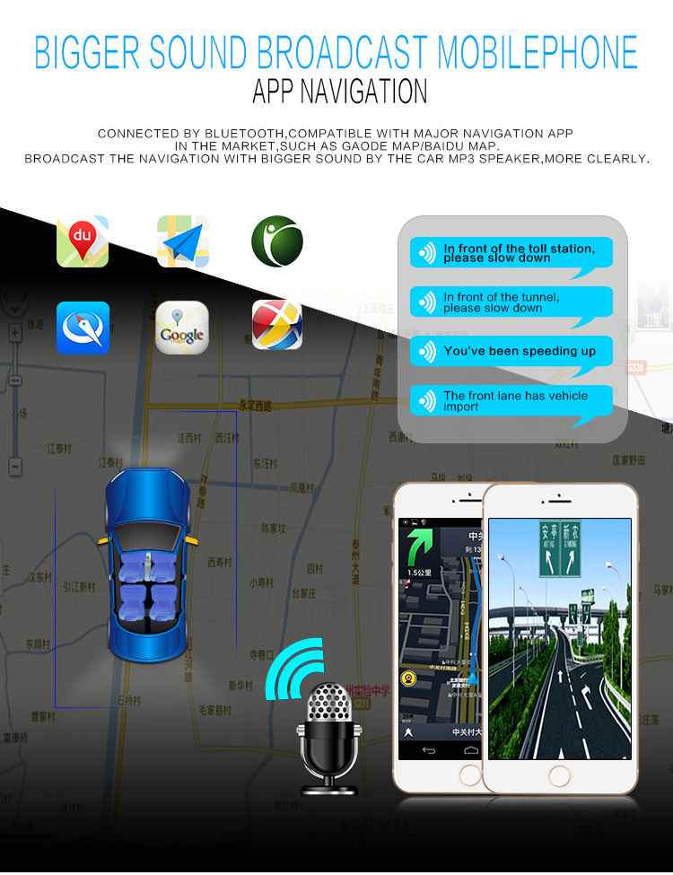 CrossBorder s Bluetooth HandsFree Car Kit HandsFree Calls MP3 Player Car Is Exposed to the MultiFunction Radio JSD520