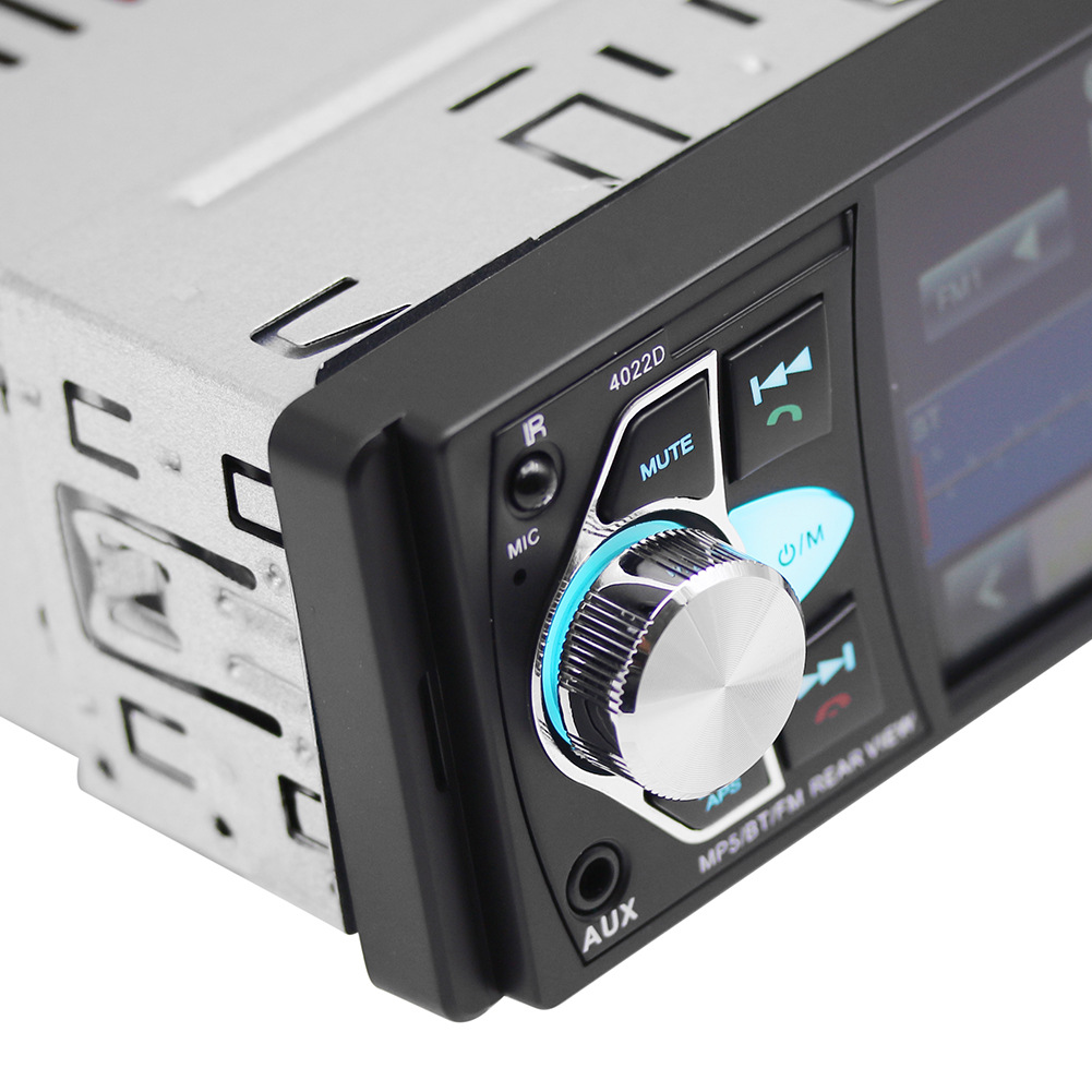 4.1-Inch HD Large Screen Bluetooth Hands-Free Car MP5 Player Card U Disk Radio Reversing Priority 4022d