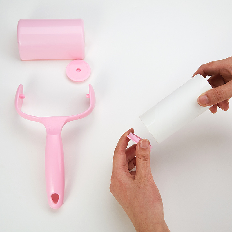 The Produces Tearable Lint Remover Dust Eliminating Hair Collecting Drum Type Sticky Paper Pet Hair Clothes Hair Remover