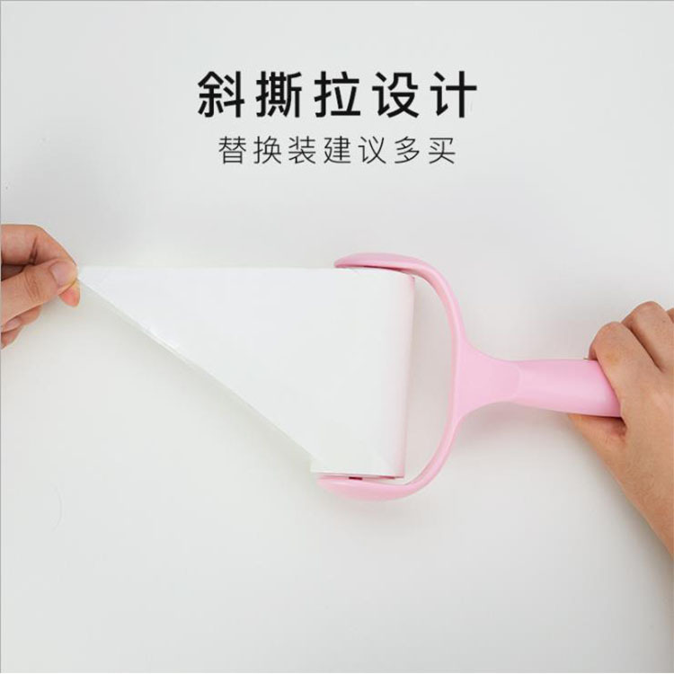 The Produces Tearable Lint Remover Dust Eliminating Hair Collecting Drum Type Sticky Paper Pet Hair Clothes Hair Remover
