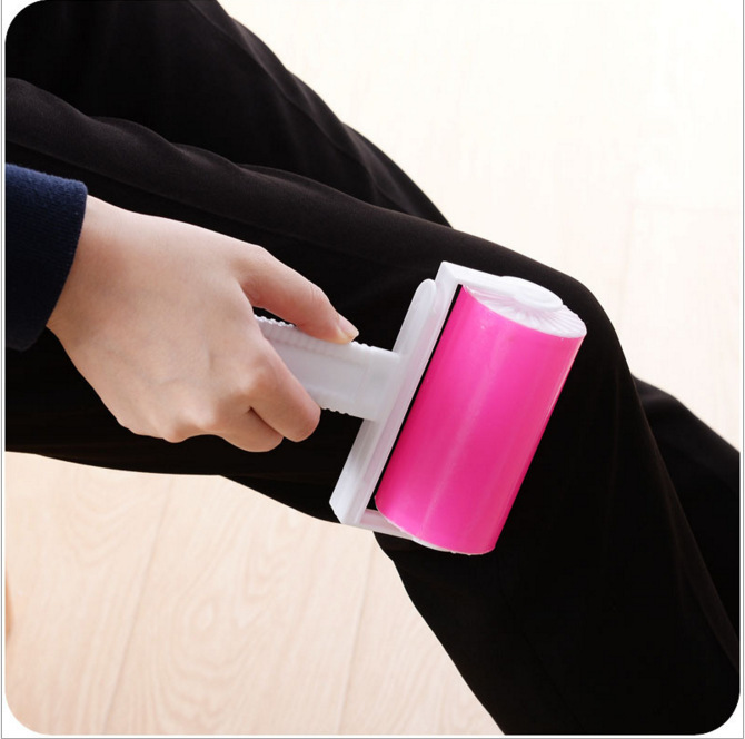 Clothes Lint Remover Roller Washable Dust Remover Clothing Dust Removal Gadgets Sticky Brush Sticky Roller Cleaning Dust