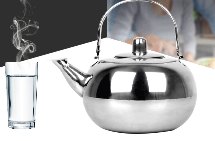 Stainless Steel Kettle 14cm with Strainer Tea Delicate Pot Restaurant Hotel Teapot Induction Cooker Kettle Stainless Steel Kettle 14cm with Strainer Tea Delicate Pot Restaurant Hotel Teapot Induction Cooker Kettle