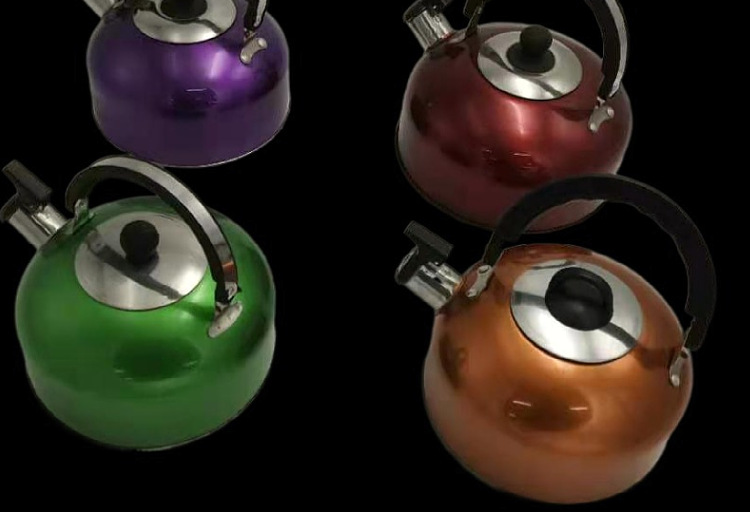 Factory Direct Supply Stainless Steel Flat Sound Kettle Induction Cooker Kettle Flat Pot Gift Color Half Ball Pot Factory Direct Supply Stainless Steel Flat Sound Kettle Induction Cooker Kettle Flat Pot Gift Color Half Ball Pot