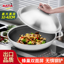 Stainless Steel Pan NonStick Pan Household Omelet Steak Frying Pan and Pancake Pan Induction Cooker Gas Stove Universal Stainless Steel Pan NonStick Pan Household Omelet Steak Frying Pan and Pancake Pan Induction Cooker Gas Stove Universal
