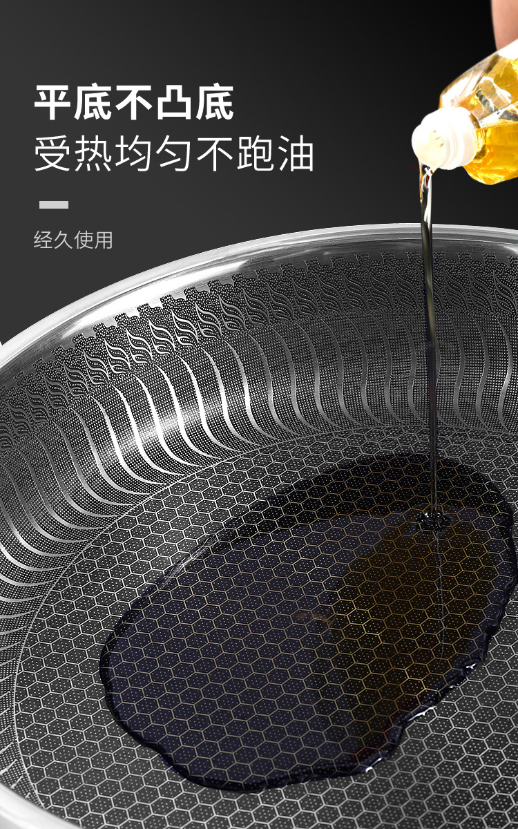 Stainless Steel Pan NonStick Pan Household Omelet Steak Frying Pan and Pancake Pan Induction Cooker Gas Stove Universal Stainless Steel Pan NonStick Pan Household Omelet Steak Frying Pan and Pancake Pan Induction Cooker Gas Stove Universal