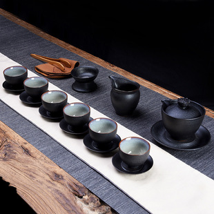 Black Gold Stone Tea Tray Yixing Purple Sand Tea Set Solid Wood Tea Tray FourInOne Induction Cooker Special Gift Whole Black Gold Stone Tea Tray Yixing Purple Sand Tea Set Solid Wood Tea Tray FourInOne Induction Cooker Special Gift Whole