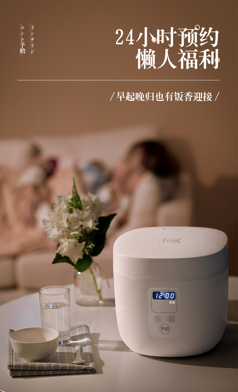 Household Small Rice Cooker Multi-Functional Kitchen Household Appliances Mini Household Appliances Electric Cooker