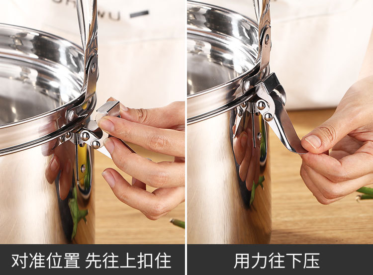 304 Flameout Thermal Cooker for Electric Cooktop as Well as Gas Stove Continuous Cooking LongLasting Fireless Cooker