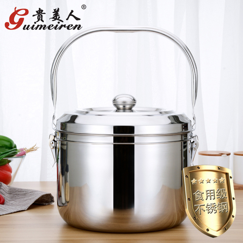 304 Flameout Thermal Cooker for Electric Cooktop as Well as Gas Stove Continuous Cooking LongLasting Fireless Cooker