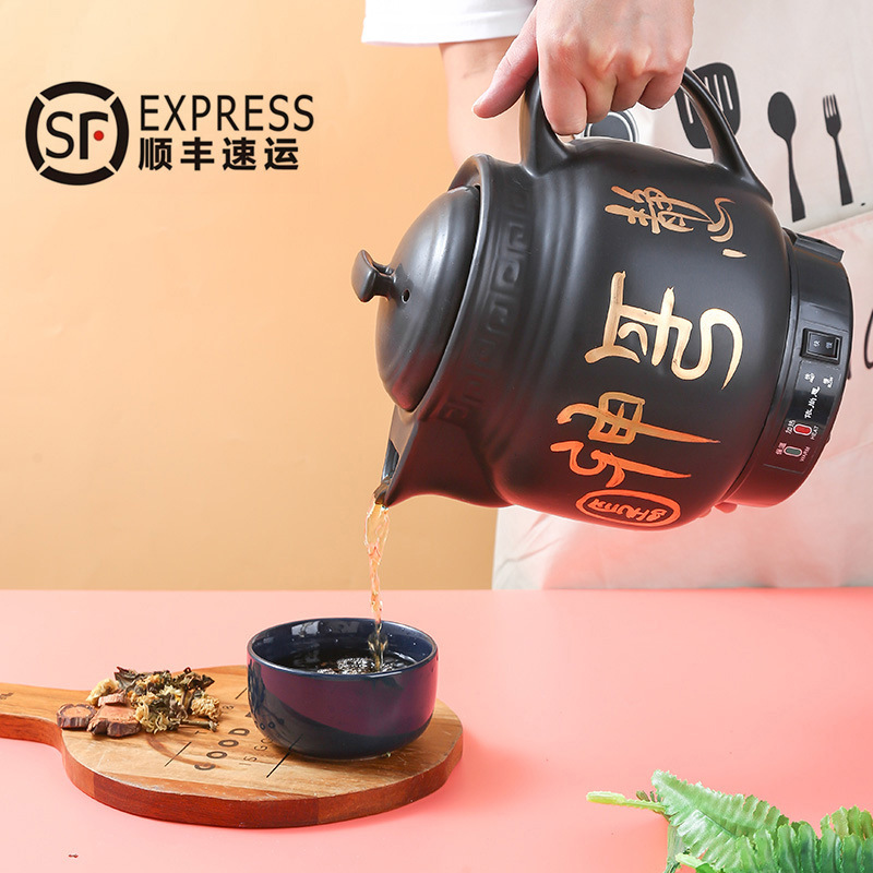 Wholesale Health Pot Tea Cooker Automatic Home Use Health Pot Ceramic Decocting Pot Ceramic Electric Health Pot