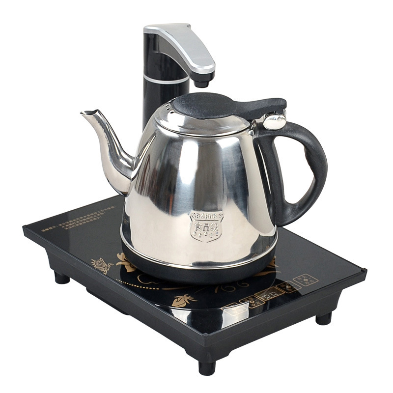 ThreeinOne Induction Cooker Kettle Electric Tea Stove Automatic Water Feeder Tea Tray Electrothermal Furnace Accessories