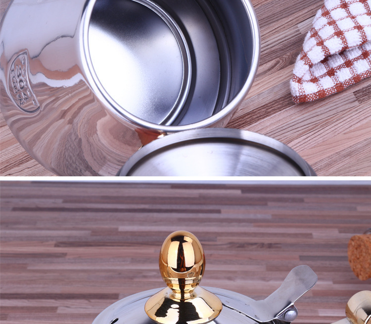 Cooker Kettle Tea Brewing Pot Electric Ceramic Stove Water Pot Stainless Steel Kettle Hand Wash Flat Bottom Small Kettle