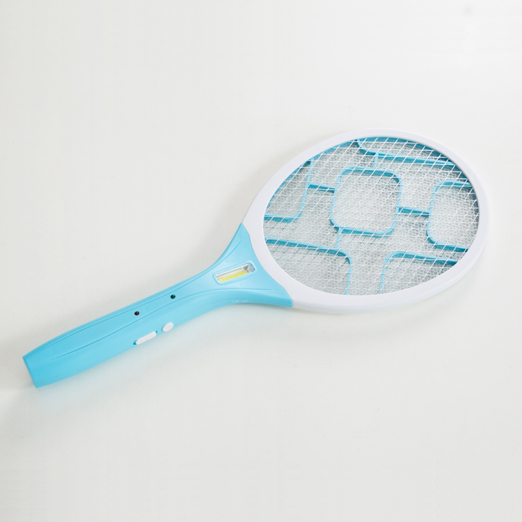 Factory Direct Sales Home Rechargeable Multi-Function Electric Mosquito Swatter with Light Mosquito Swatter Swatter