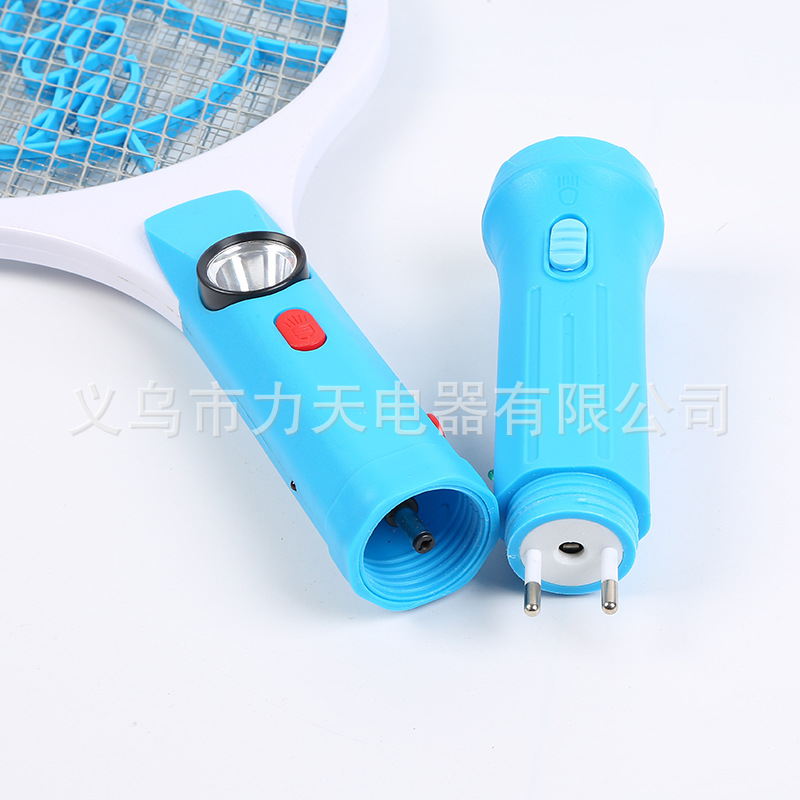 Factory Direct Sales Gecko Brand LTD-268C New with LED Flashlight Detachable Charging Electric Mosquito Swatter Factory Direct Sales Gecko Brand LTD-268C New with LED Flashlight Detachable Charging Electric Mosquito Swatter