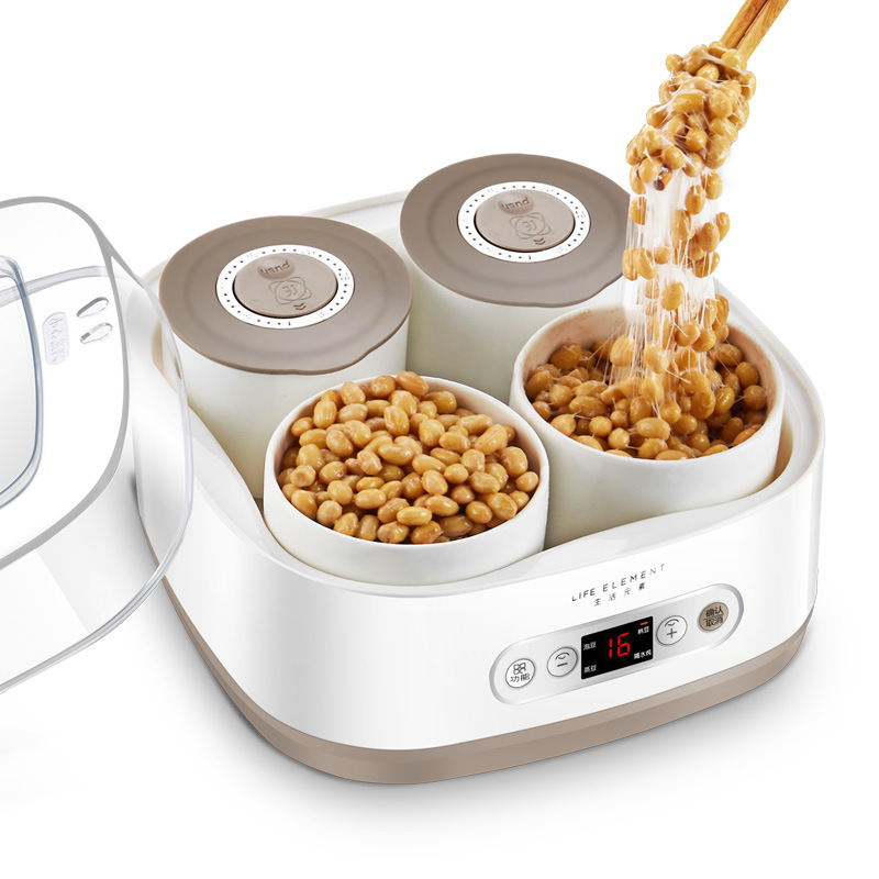 Life Element Natto Machine Household Intelligent Automatic Japanese Ceramic Yogurt Fermenter Small