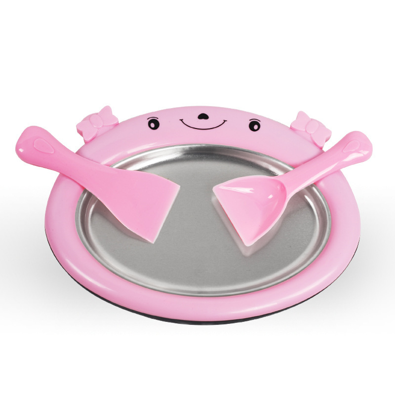 Creative Fried Ice Machine Household Small Mini Fried Yogurt Machine Children DIY Homemade Ice Cream Fryer Ice Plate