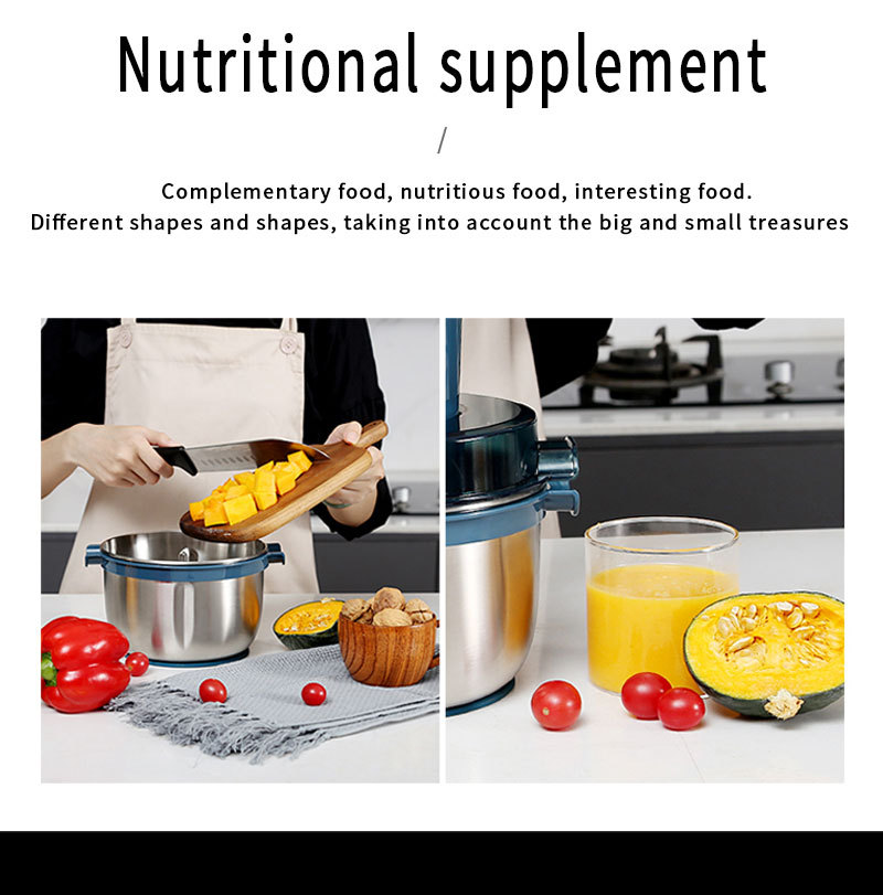 DSP Dansong 2L stainless steel household small multi-function food supplement cooking machine mixing minced meat grinder DSP Dansong 2L stainless steel household small multi-function food supplement cooking machine mixing minced meat grinder