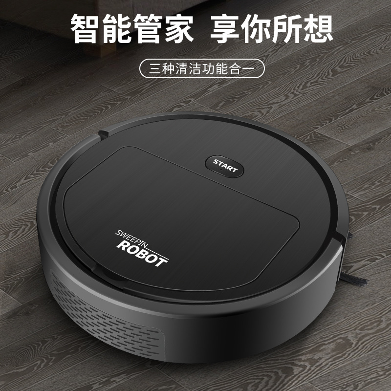Intelligent Cleaning Robot Mini Charging Automatic Cleaning Machine Lazy Vacuum Cleaner Home Appliance Custom Gift Whole
