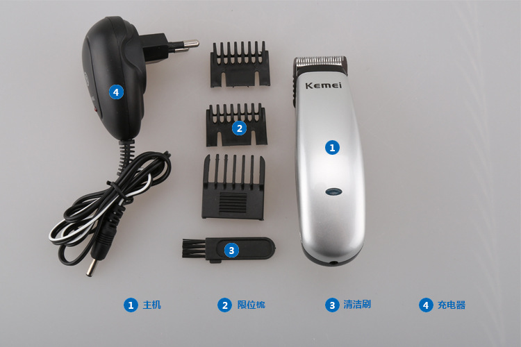 Kemei KM-9612 electric hair clipper hair barrow factory direct