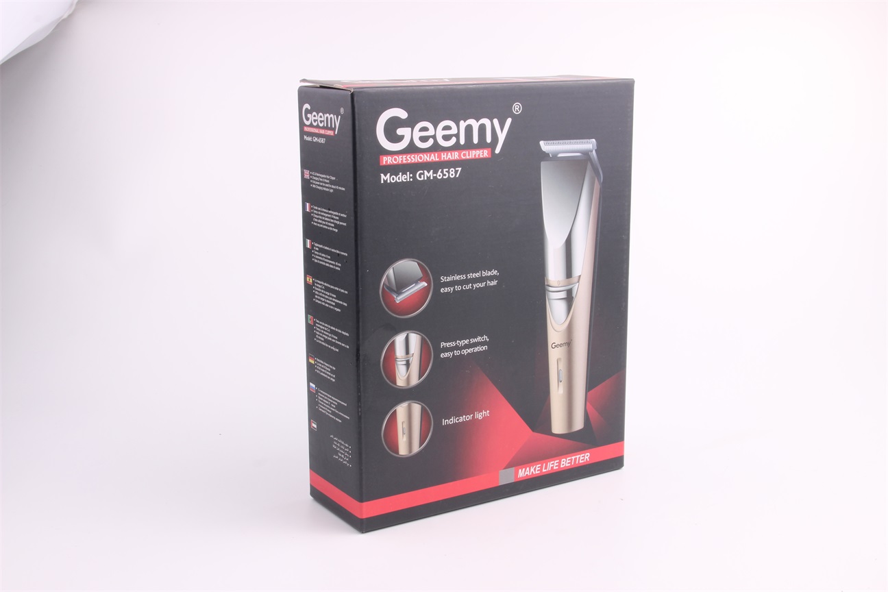 Geemy6587 adult electric hair clipper razor high power noiseless hair trimmer Geemy6587 adult electric hair clipper razor high power noiseless hair trimmer