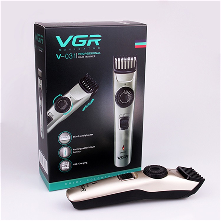 VGR-031 electric hair clipper professional electric hair clipper household rechargeable hair clipper mute hair clipper