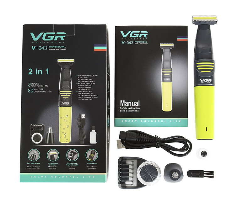 VGR-031 electric hair clipper professional electric hair clipper household rechargeable hair clipper mute hair clipper VGR-031 electric hair clipper professional electric hair clipper household rechargeable hair clipper mute hair clipper