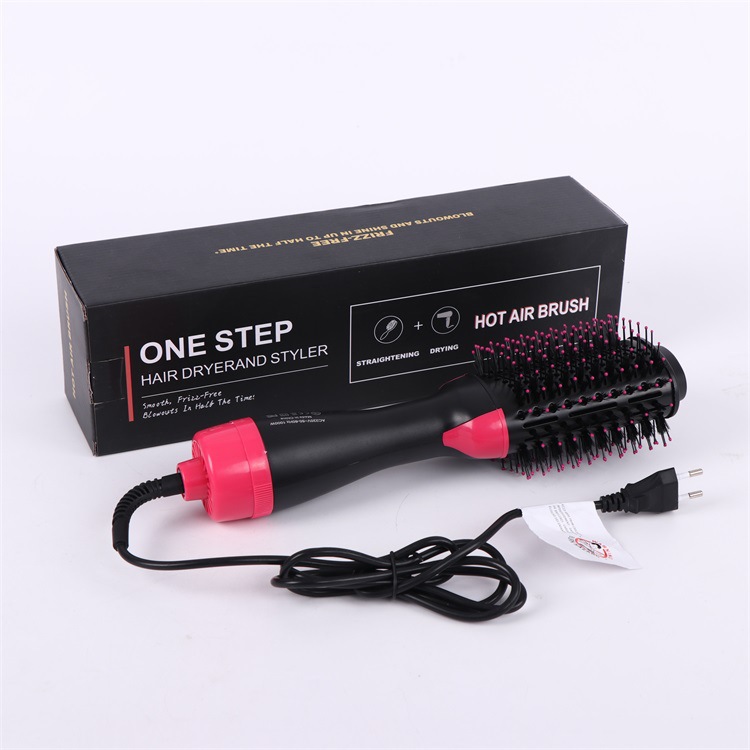 Household Multifunctional Warm-Air Comb Anion Hair Care Fluffy Hair Curler Straight Comb Electric Hair Drier Comb