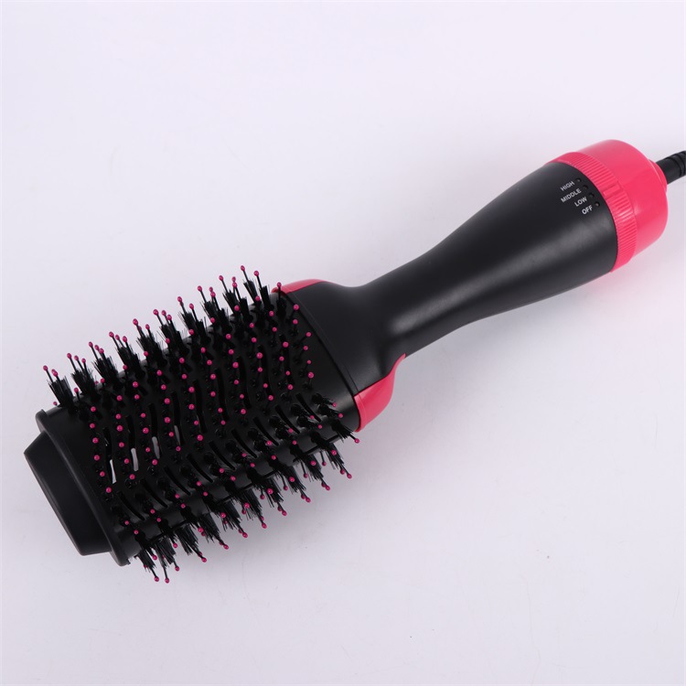 Household Multifunctional Warm-Air Comb Anion Hair Care Fluffy Hair Curler Straight Comb Electric Hair Drier Comb