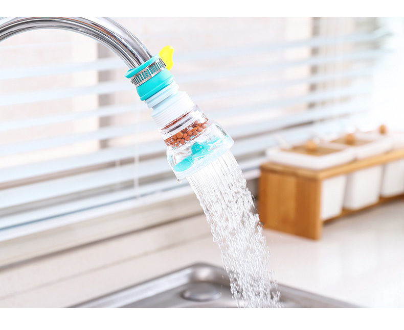 Faucet AntiSplash Head Lengthened Extension Bubbler Kitchen Tap Water Shower Water Saving Rotatable Filter Faucet Nozzle