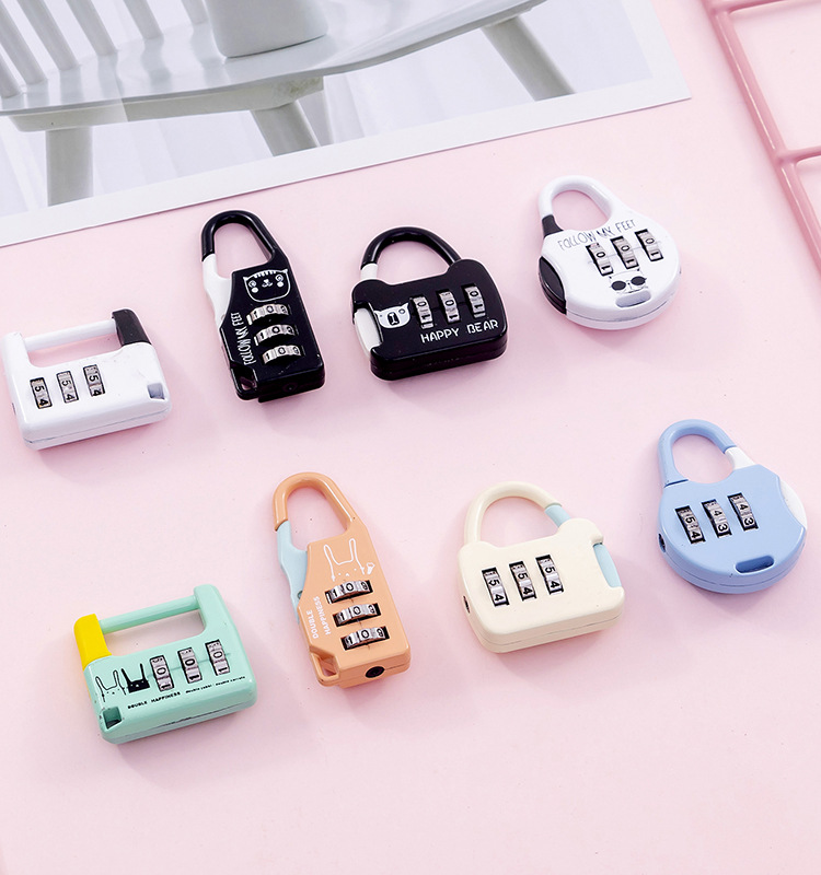 Creative Exchange Wholesale Factory Wholesale Gym Password Lock Luggage Lock Student Mini Lock Dormitory Padlock