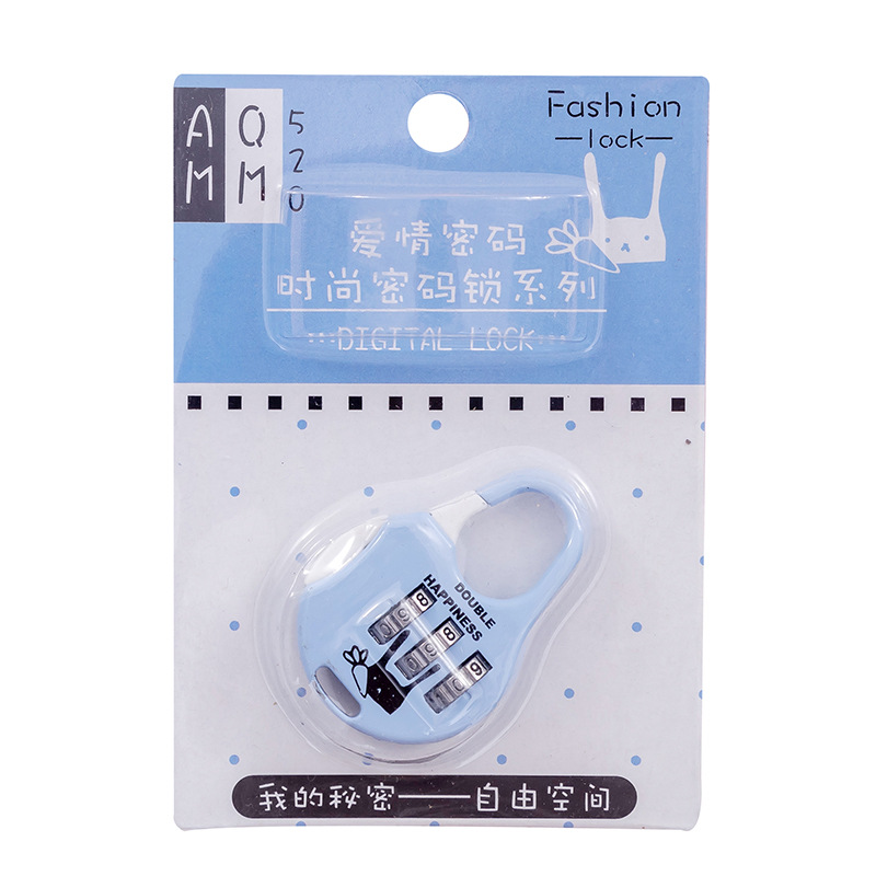Creative Exchange Wholesale Factory Wholesale Gym Password Lock Luggage Lock Student Mini Lock Dormitory Padlock