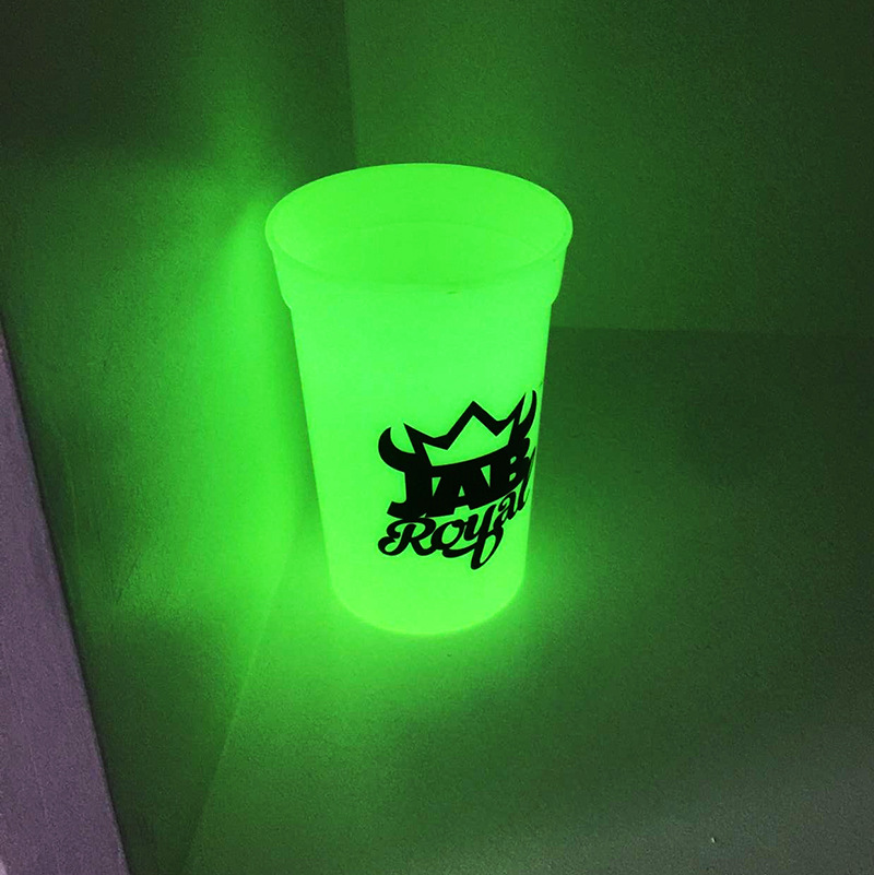 Luminous Cup Cup Bar Party Christmas Luminous Glow Cup Pp Luminous Plastic Cup Color Changing Luminous Cup