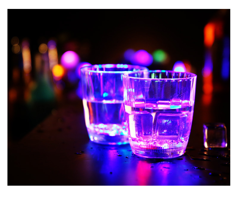 Luminous Cup Water Sensing Flash Beer Steins Water Sensing Cup Luminous Cup Drill Noodle Cup Bar Induction Luminous Cup