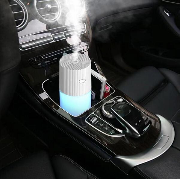 Luminous cup humidifier USB mini car humidifier office bedroom air conditioning room small hydrating humidifier