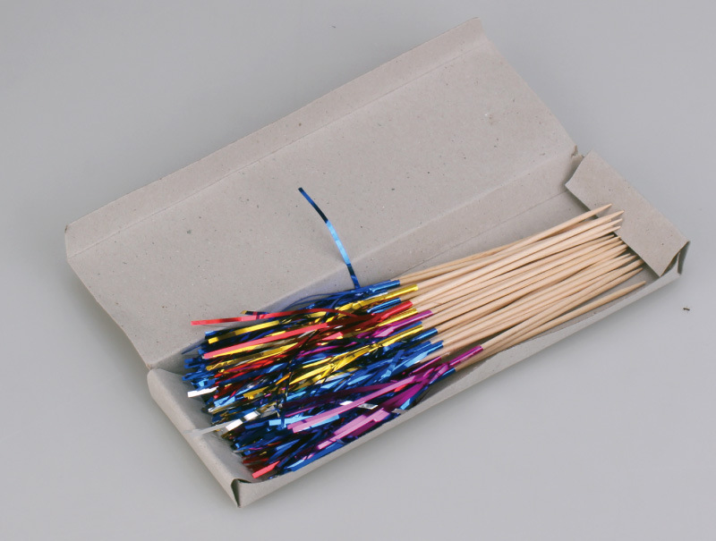 Factory Price Wholesale Disposable Bamboo Fireworks Toothpick Disposable Art Fruit Cake Decoration Bamboo Stick