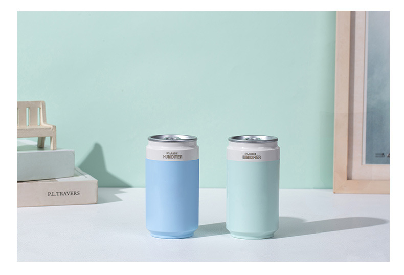 Cans Humidifier Creative Desktop for Office and Car Power Bank Atomizer USB Mini Cold Fireworks Humidifier
