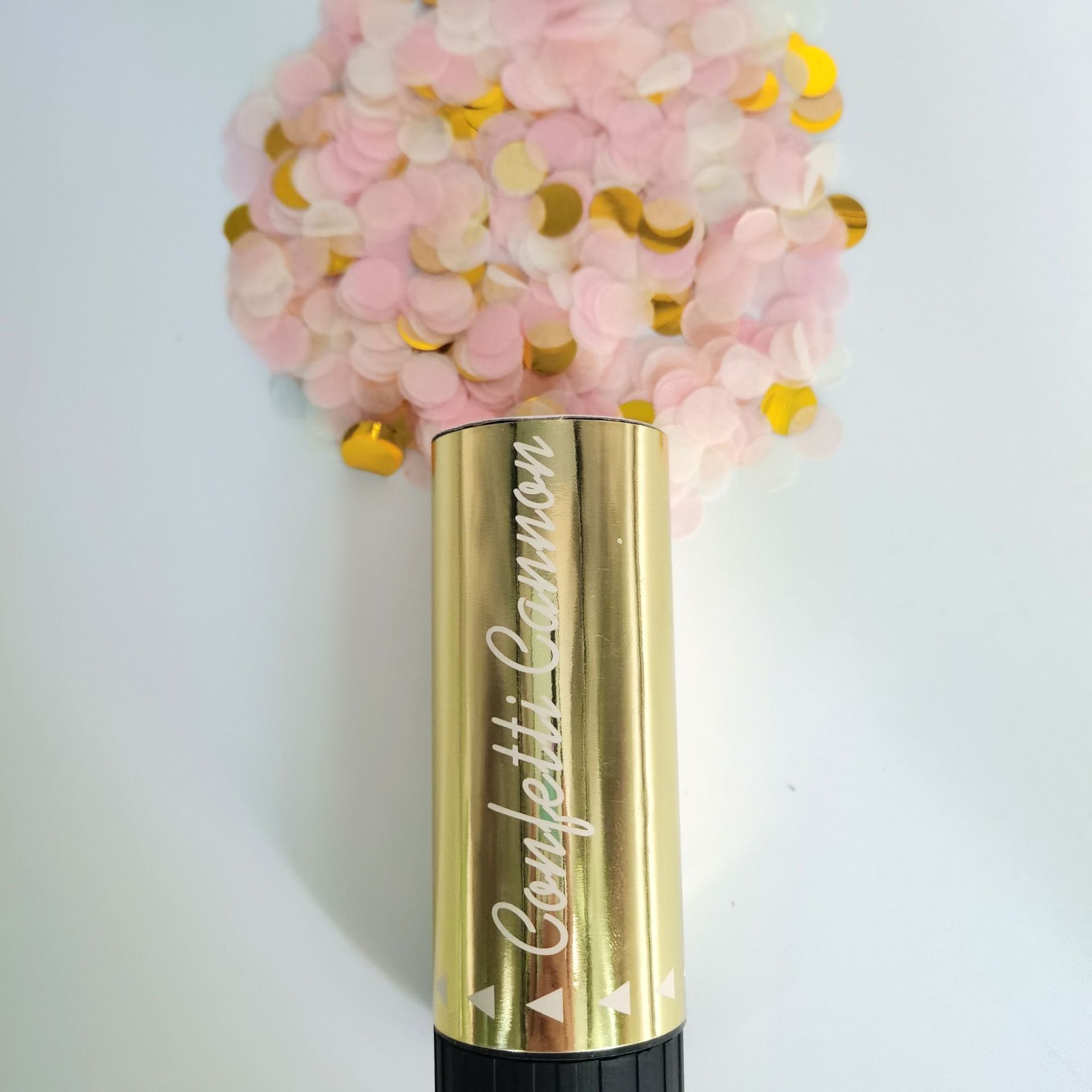 Rose Gold Small Salute Handheld 11cm Spring Fireworks Tube Colorful Paper Scrap Graduation Opening Wedding and 