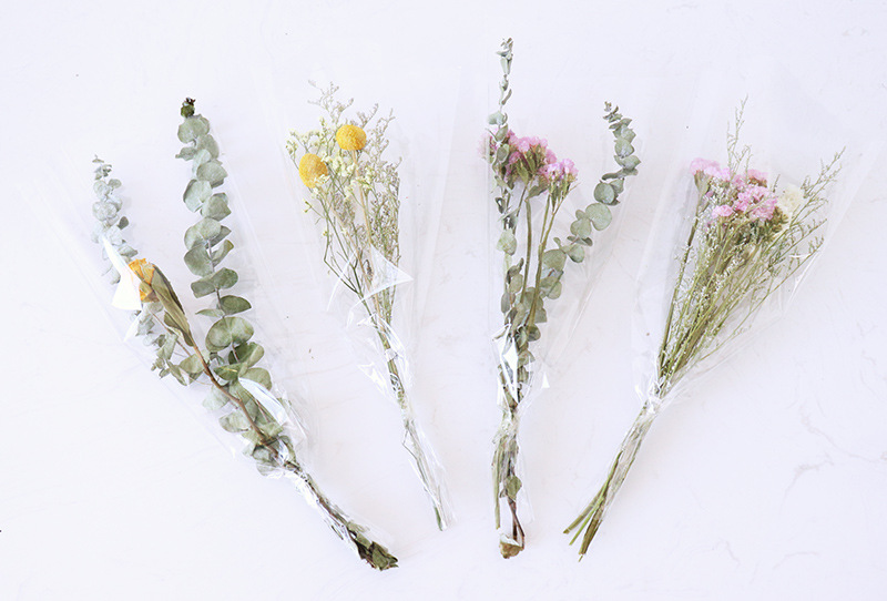 Inserting Flower Hand Fireworks Display Photo Props DIY Limonium Statice Crystal Grass Handmade Real Small Dried Flower