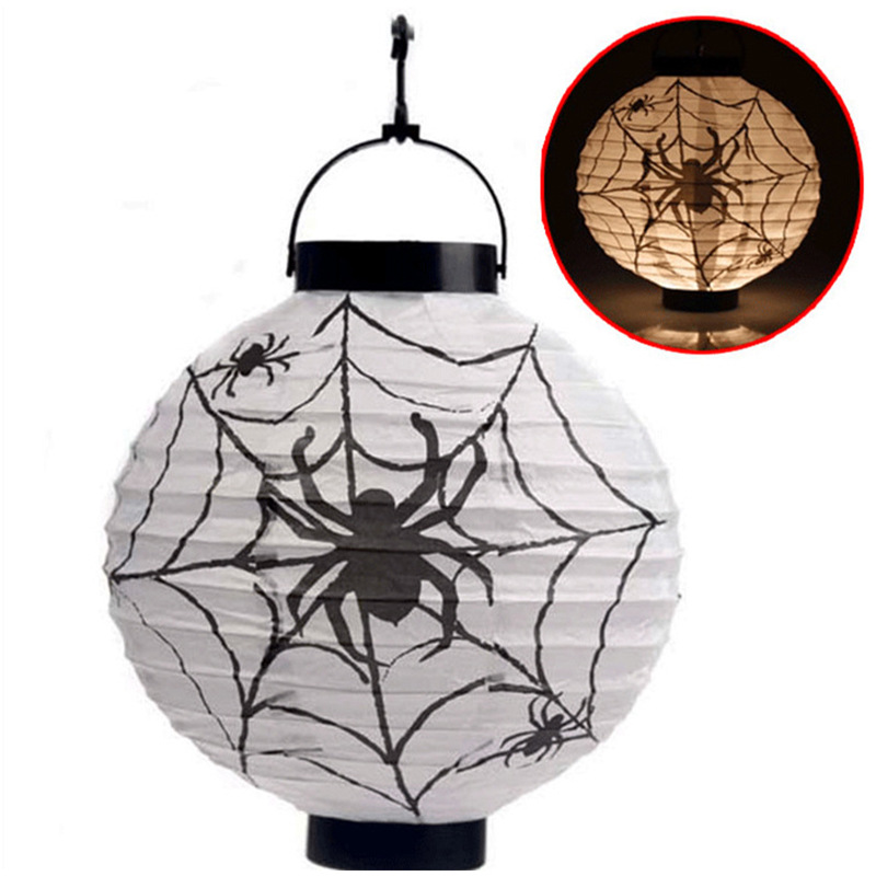 Halloween Halloween to pumpkin Lantern LED box party bar decoration paper lantern