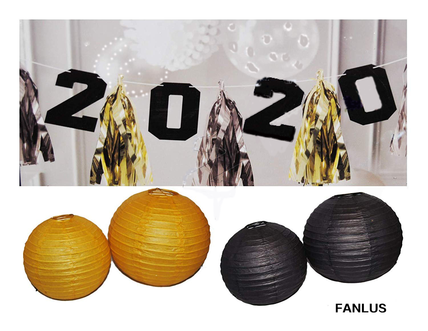 8 inch paper  Lantern for wedding ceremony party.Flower fan ,Holloween ball.string 