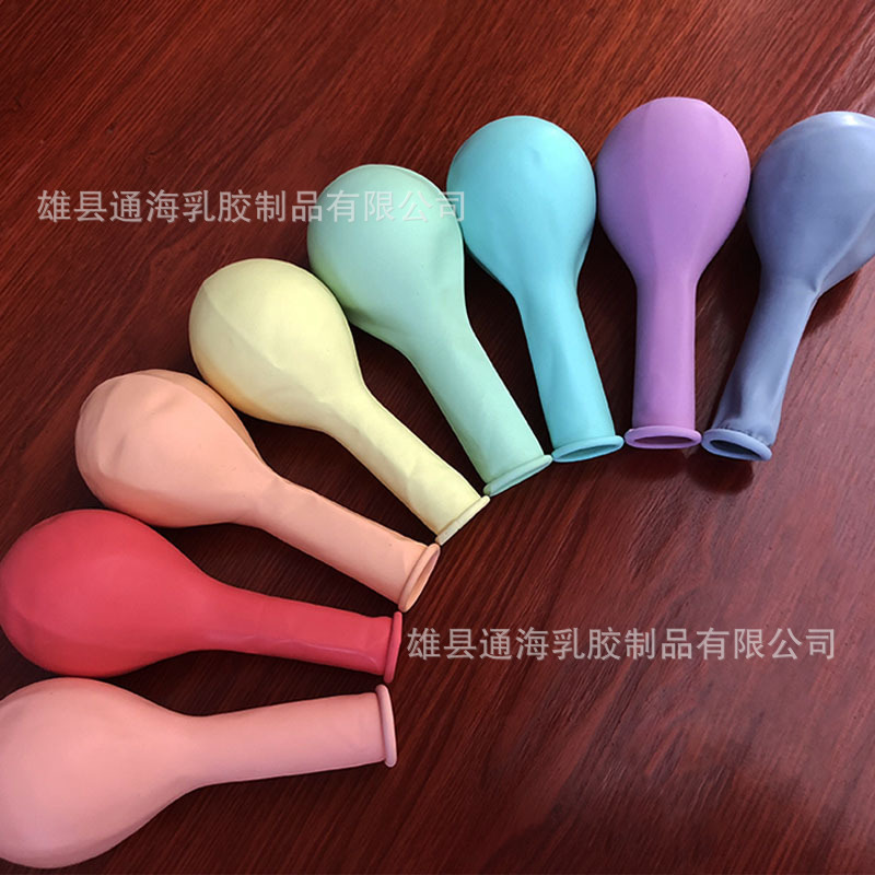 Wholesale 2.2G 10-Inch Macaron Color Rubber Balloons Wedding, Marriage Party Deployment and Decoration Rubber Balloons