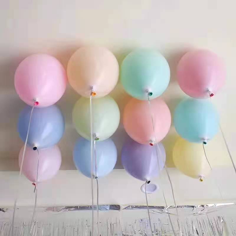 Factory Wholesale 18-Inch Macaron Candy Color Love Aluminum Balloon Wedding Birthday Gathering Party Decoration