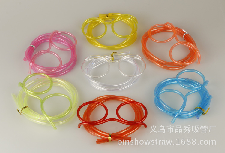 Beard Straw Internet Sensation Straw Pick-up Game Props Glasses Beard Straw Crazy Funny Halloween Party Straw Wholesale