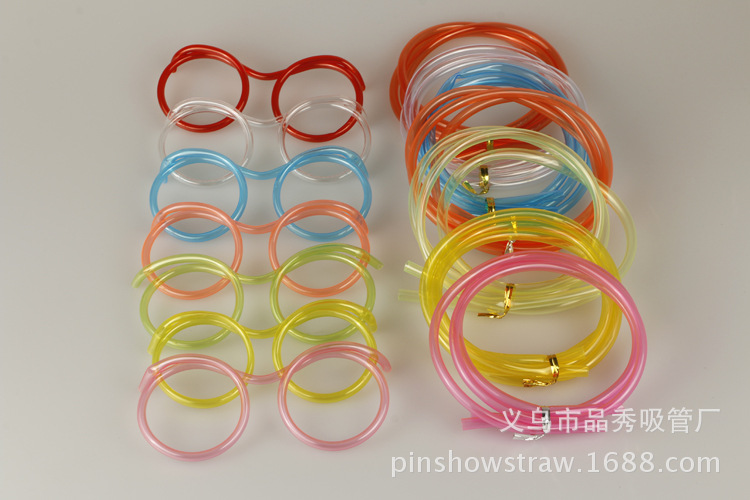 Beard Straw Internet Sensation Straw Pick-up Game Props Glasses Beard Straw Crazy Funny Halloween Party Straw Wholesale