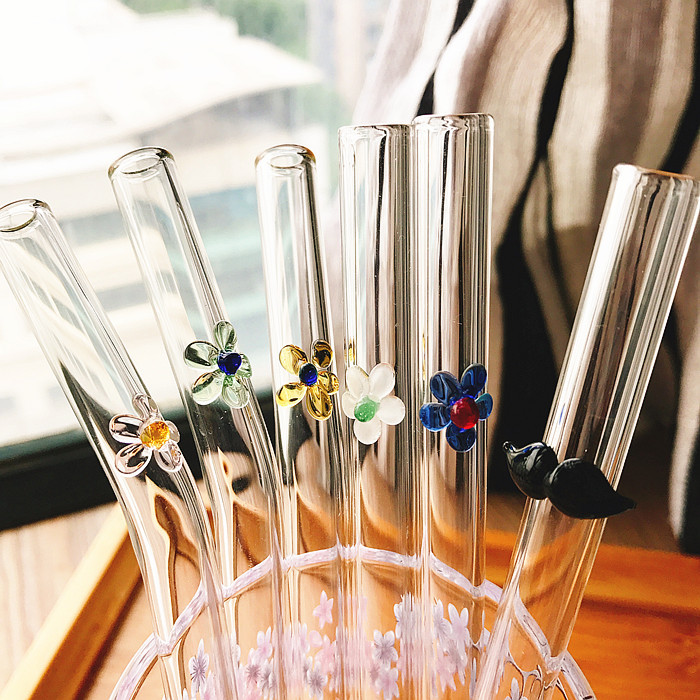 Beard Straw  Heat-Resistant Elbow Cute Beard Fruit Juice and Beverage Straws Lead-Free Environmental Protection