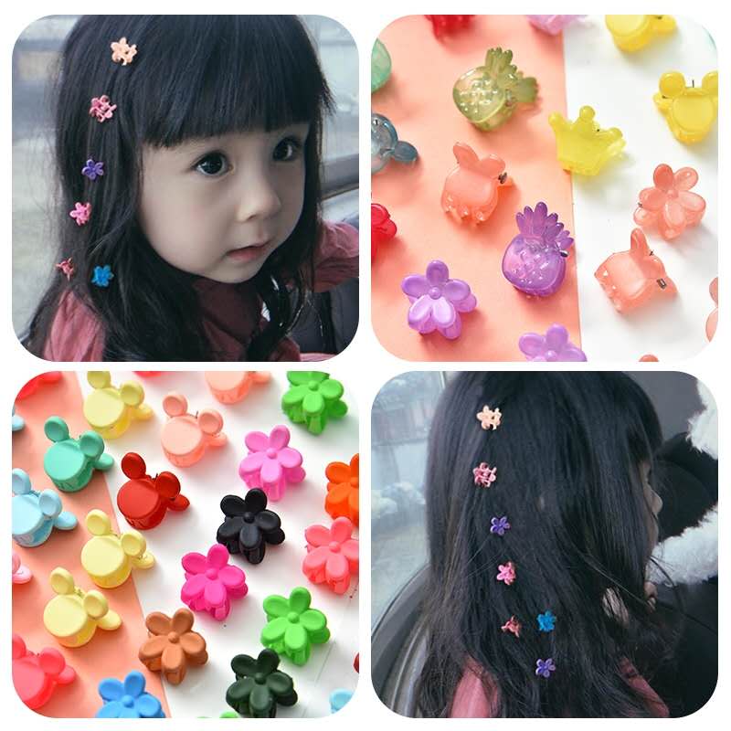 Hyun a hair clip with colorful flowers Web celebrity grab clip wind clip Candy color small clip headdress hair clip Hyun a hair clip with colorful flowers Web celebrity grab clip wind clip Candy color small clip headdress hair clip