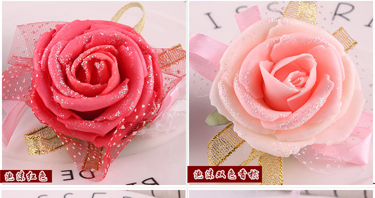 Dance Sisters Group Bracelet Flower Bride Handed Flower Bridesmaid Wrist Flower Wrist Flower Wrist Flower Wrist Flowers